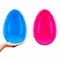 Set of 2 Pink and Blue Giant Jumbo Large Size Fillable Plastic Easter Eggs 10 Inches